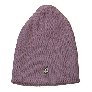Volcom Women's Mauve Beanie - No Tag